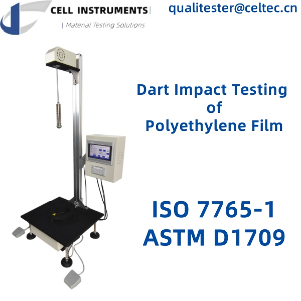 dart impact testing of polyethylene film ASTM D1709