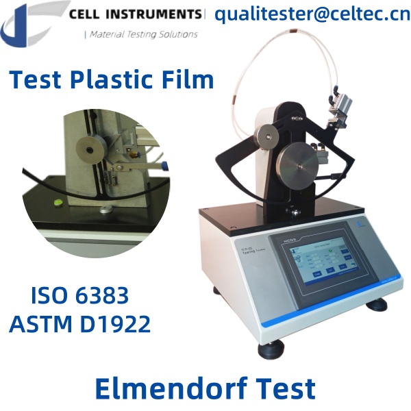 elmendorf test tear test plastic film ISO 6383 ASTM D1922