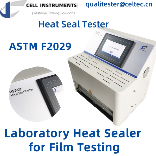 laboratory heat sealer for film testing heat seal test parameters ASTM F2029