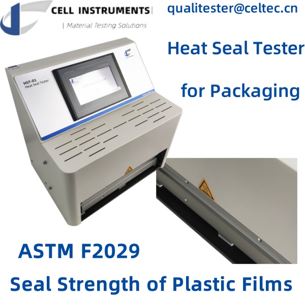 seal strength of plastic films heat seal tester for packaging ASTM F2029