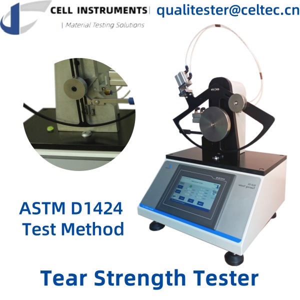 tear strength tester what is tear strength of fabric astm d1424 test method