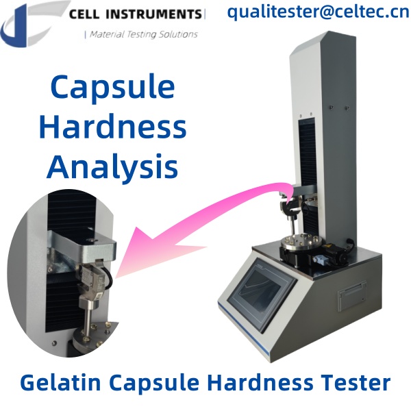 gelatin capsule hardness tester capsule hardness analysis