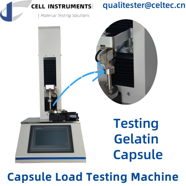 capsule load testing machine testing gelatin capsule