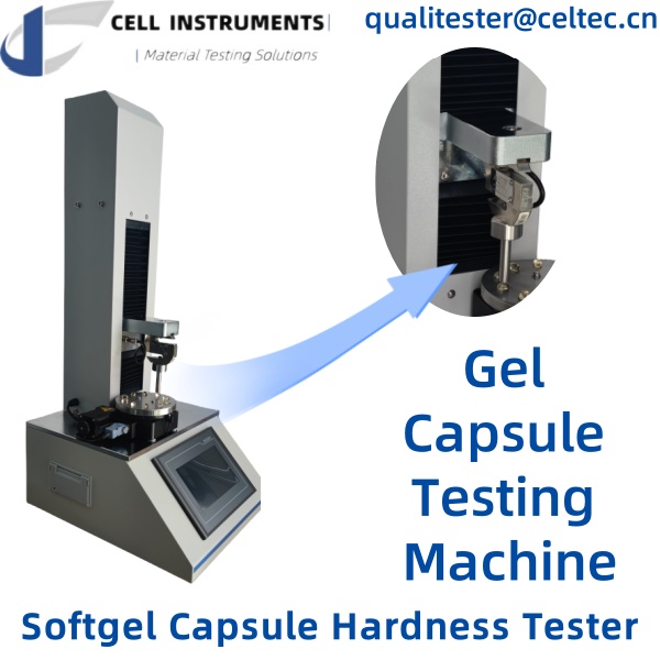 softgel capsule hardness tester gel capsule testing machine