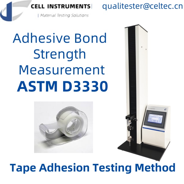 8 Tape Adhesion Testing Method, Adhesive Bond Strength Measurement, ASTM D3330