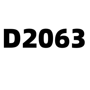 ASTM D2063