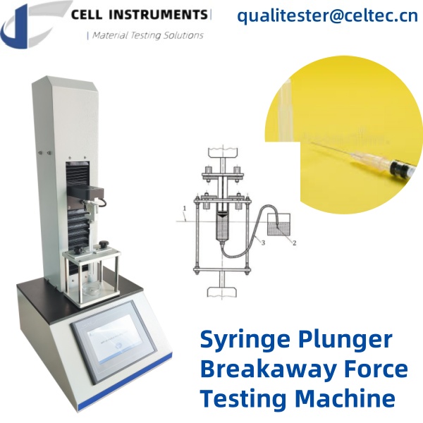 syringe breakaway force testing plunger glide force test for syringe ISO 11040-4 (1)